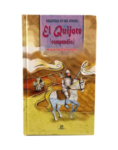 EL QUIJOTE. BIBLIOTECA DE ORO JUVENIL. -LIBSA- COMPENDIO