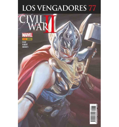 LOS VENGADORES VOL 4 Nº 77 -PANINI MARVEL- LA EDAD HEROICA. CIVIL WAR II