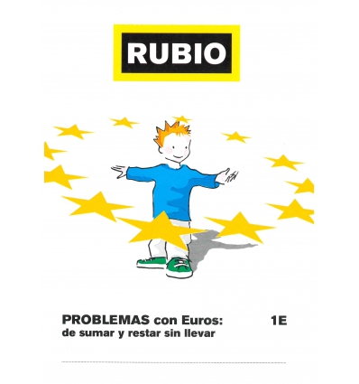 CUADERNO DE PROBLEMAS 1E PROBLEMAS CON EUROS DE SUMAR Y RESTAR SIN LLEVAR DE RUBIO