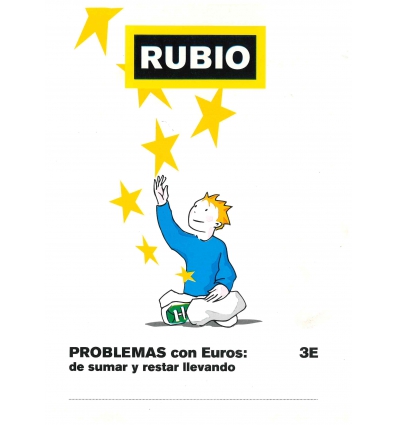 CUADERNO DE PROBLEMAS 3E PROBLEMAS CON EUROS DE SUMAR Y RESTAR LLEVANDO DE RUBIO