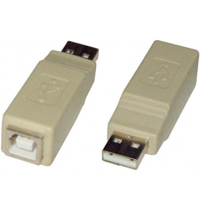 ADAPTADOR DE USB A MACHO A ACOPLAMIENTO B HEMBRA COTA 60MM. EDC 2-5300