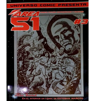 AREA 51 Nº 3 REVISTA COMICS